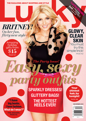 Britney Spears, Lucky Magazine Britney Spears, Lucky Magazine